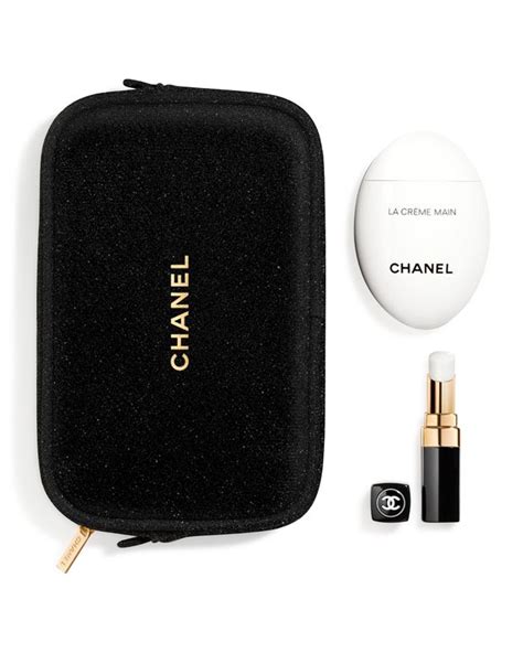 chanel moisture must haves hand and lip care set|CHANEL MOISTURE MUST HAVES Hand & Lip Care .